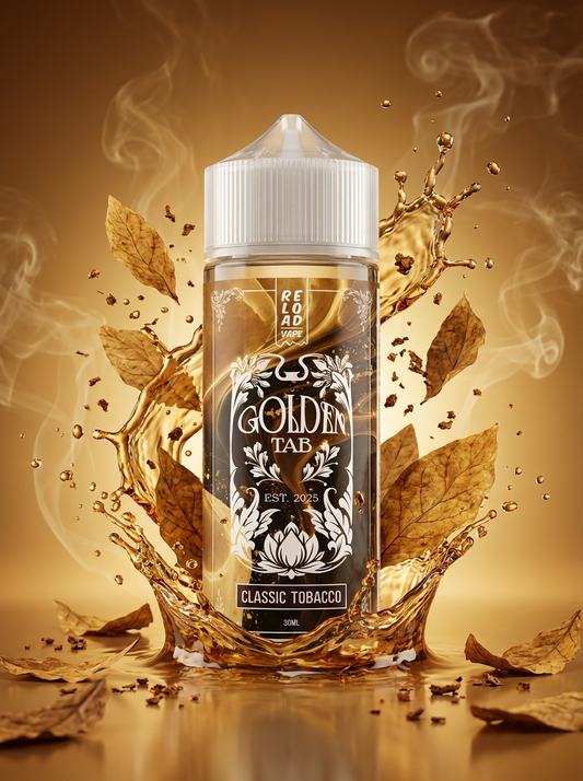 RELOADVAPE - GOLDEN TAB - CLASSIC TOBACCO