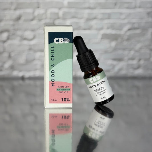 Aceite CBD 10% Full Spectrum – 10 ml – base MCT