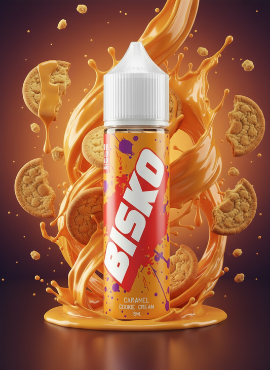 RELOADVAPE - BISKO - CARAMEL COOKIE CREAM