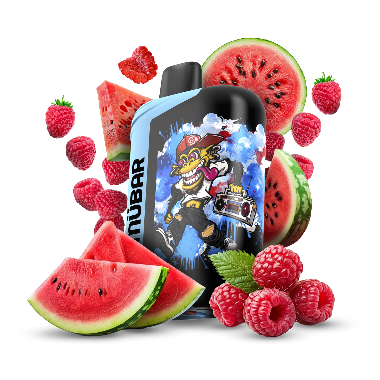 MÜBAR EDEN BEAST 50K RASPBERRY WATERMELON 0%