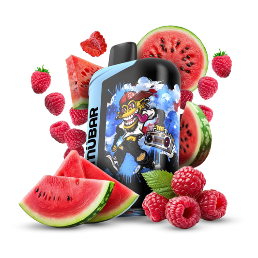 MÜBAR EDEN BEAST 50K RASPBERRY WATERMELON 0% 18ml