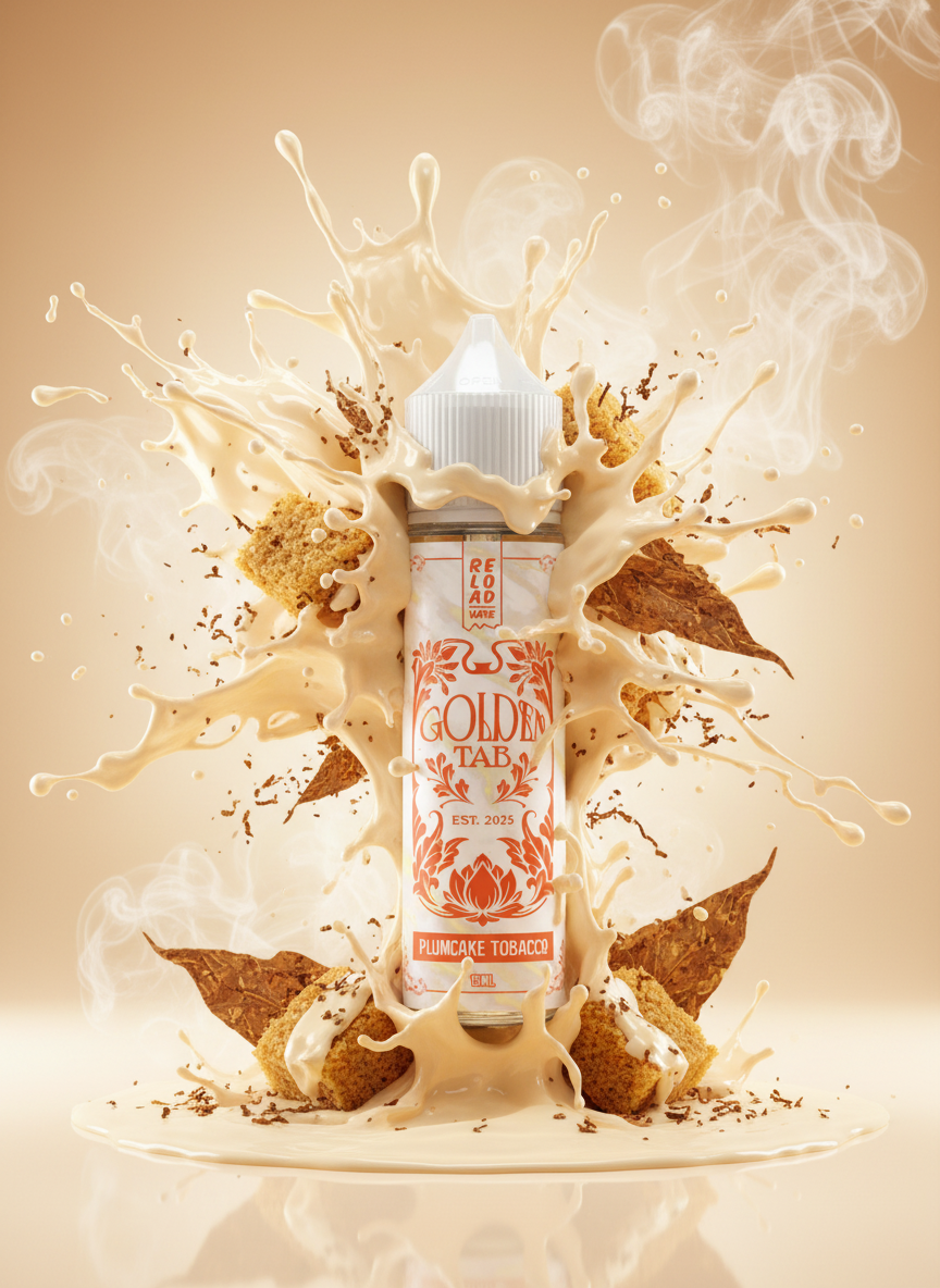 RELOADVAPE - GOLDEN TAB - PLUMCAKE TOBACCO