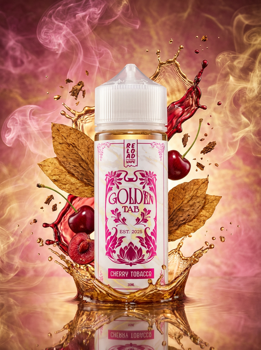 RELOADVAPE - GOLDEN TAB- CHERRY TOBACCO