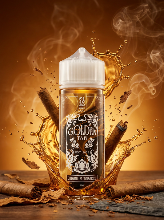 RELOADVAPE - GOLDEN TAB - CIGARRILLO TOBACCO
