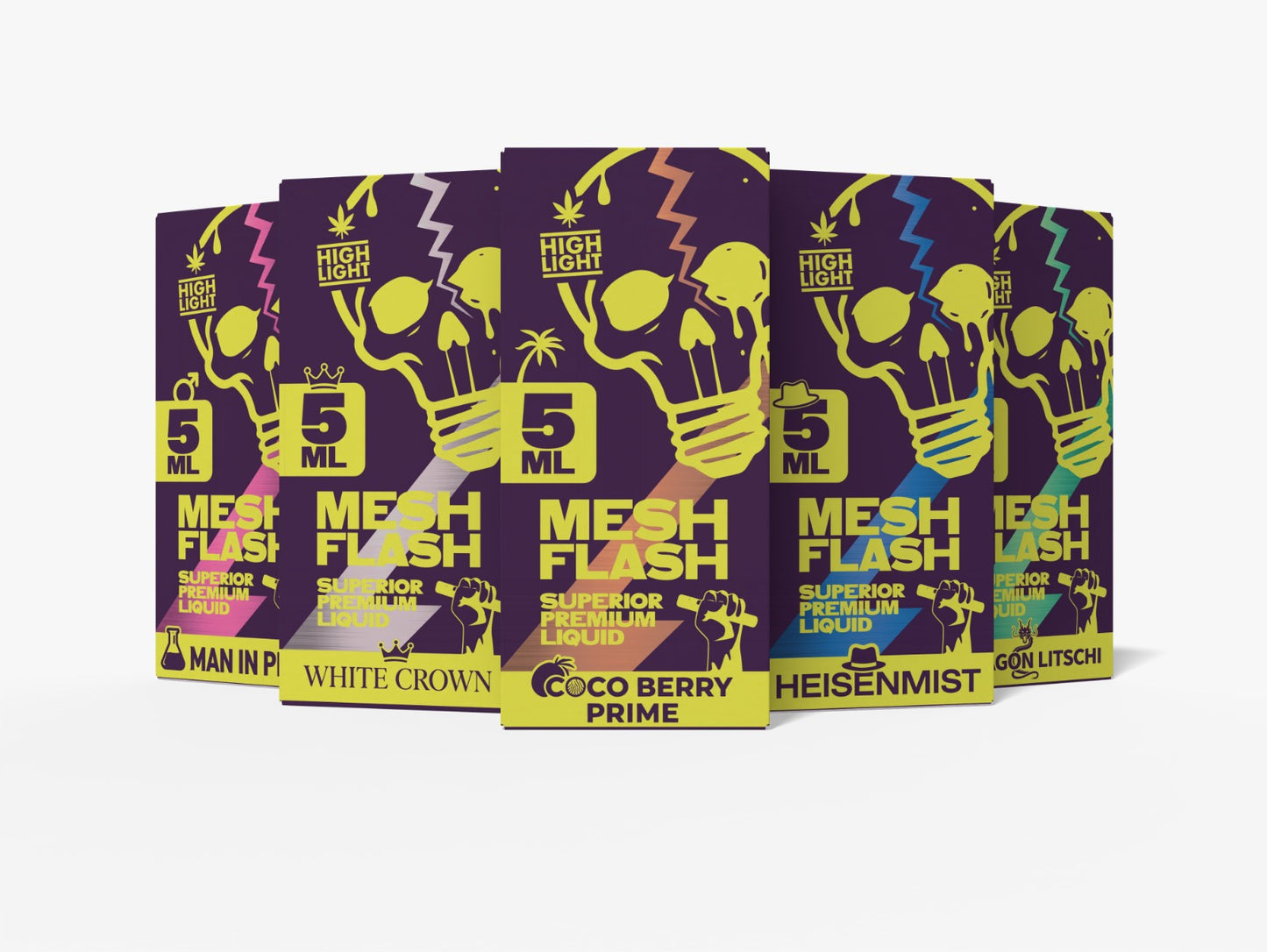 SUPERIOR PREMIUM E-LIQUID 5ML H2– MESH FLASH