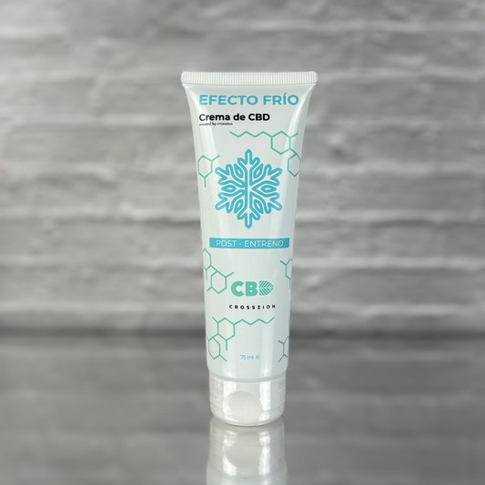 Gel CBD efecto frío 75ml – alivio muscular con mentol y árnica