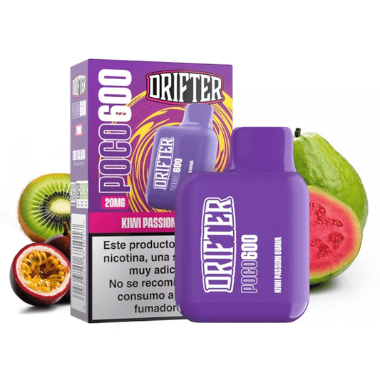 Drifter Disposable Poco 600 Kiwi Passionfruit Guava 20mg