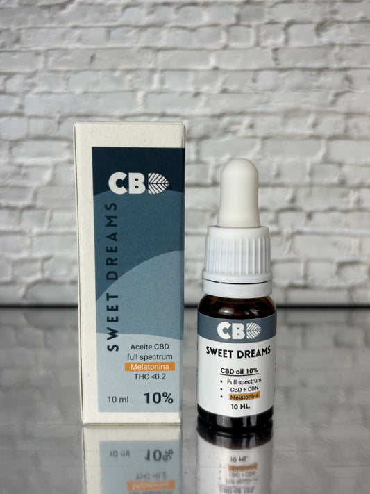 Aceite CBD 10% con melatonina y CBN – Full Spectrum (10 ml)