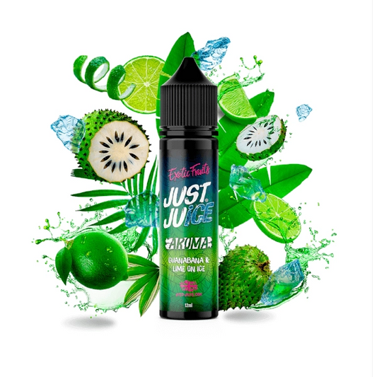 Just Juice Exotic Fruits Guanabana Lime Ice Longfill