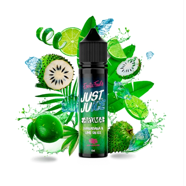 Just Juice Exotic Fruits Guanabana Lime Ice Longfill