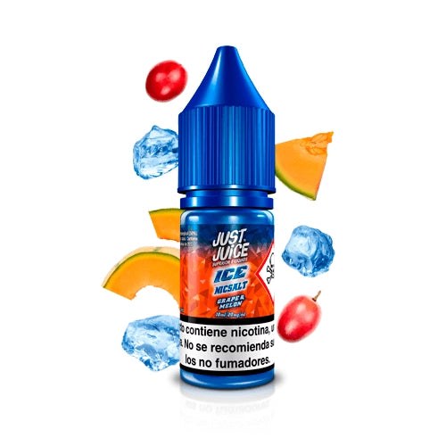 Just Juice Ice Nic Salts Grape Melon 10ml