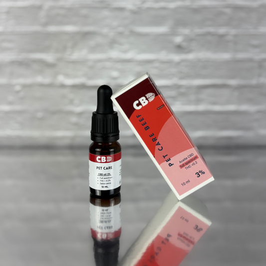 Aceite CBD 3% para mascotas – sabor ternera – 10 ml