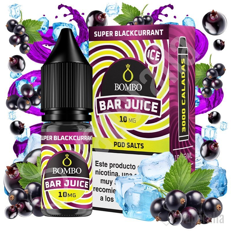Super Blackcurrant 10ml - Bombo Bar Juice