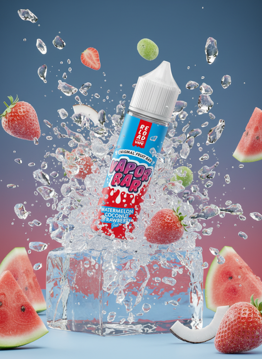 RELOADVAPE - VAPORBAR - WATERMELON COCONUT STRAWBERRY ICE