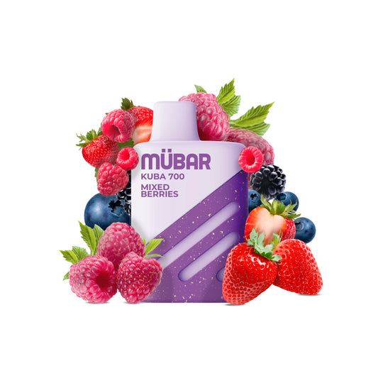 MÜBAR KUBA 700 MIXED BERRIES 20MG 2ML