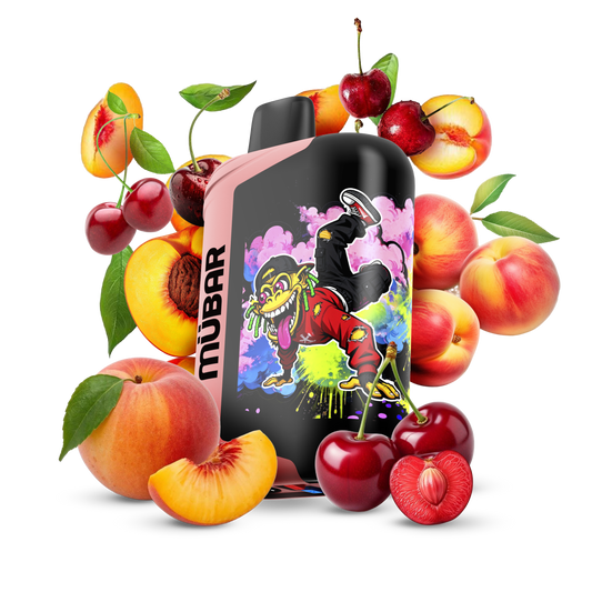 MÜBAR EDEN BEAST 50K CHERRY PEACH 0% 18ml
