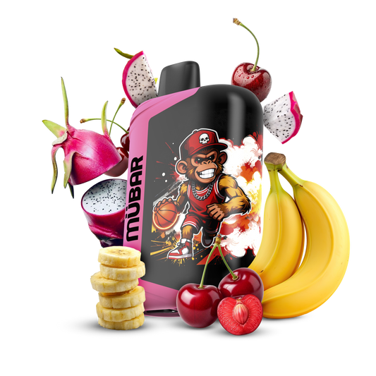 MÜBAR EDEN BEAST 50K DRAGON FRUIT BANANA CHERRY 0% 18ml
