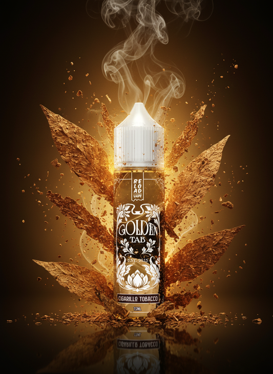 RELOADVAPE - GOLDEN TAB - CIGARRILLO TOBACCO
