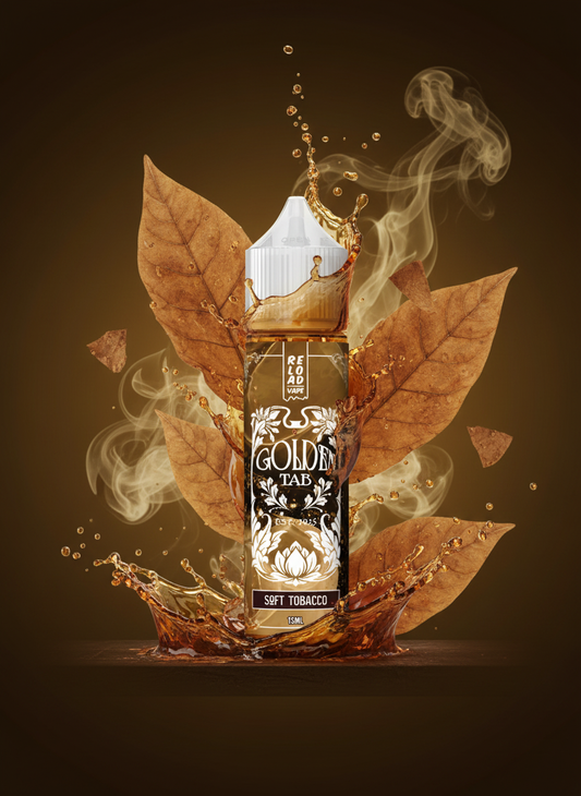 RELOADVAPE - GOLDEN TAB - SOFT TOBACCO