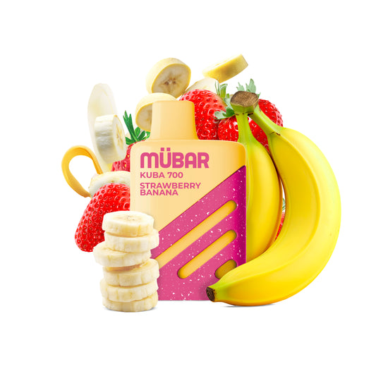 MÜBAR KUBA 700 STRAWBERRY BANANA 20MG 2ML