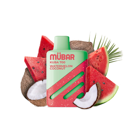 MÜBAR KUBA 700 WATERMELON COCONUT 20MG 2ML