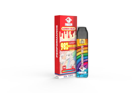VAPE DESECHABLE H3 98% RAINBOW BELTS 1ML – SHEESH