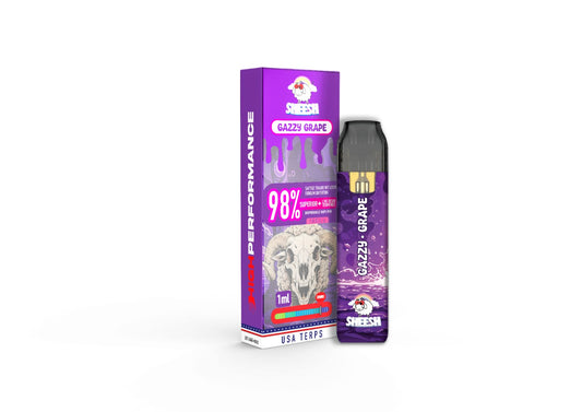 VAPE DESECHABLE H3 98% GAZZY GRAPE 1ML – SHEESH