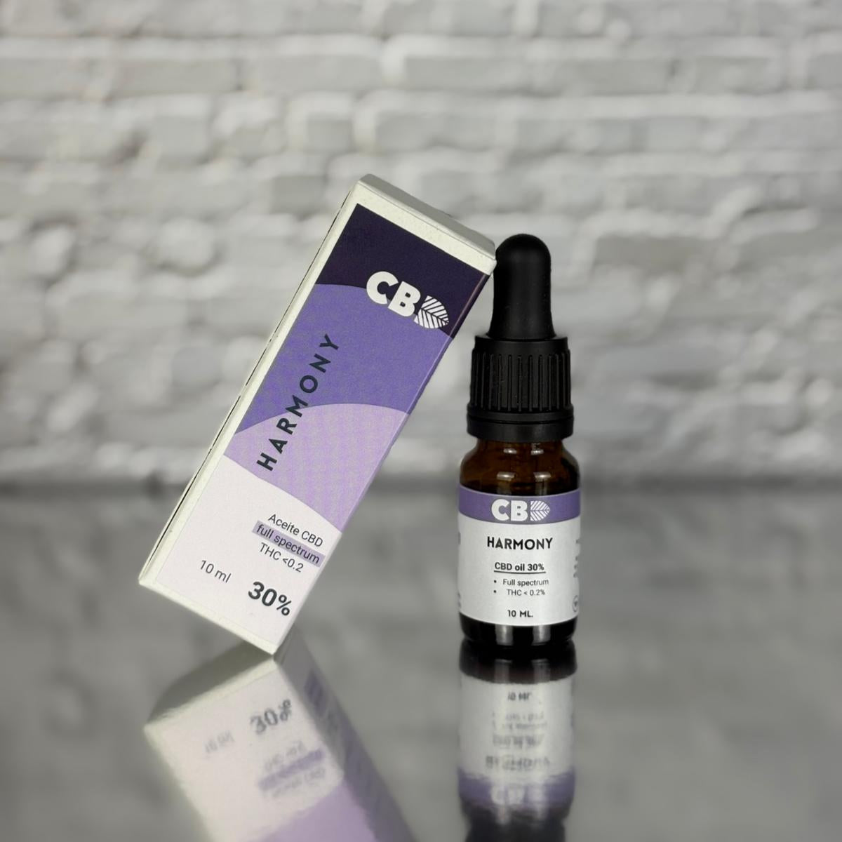 Aceite CBD 30% Full Spectrum – botella de 10 ml con base MCT