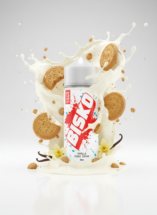 RELOADVAPE - BISKO - VANILLA COOKIE CREAM