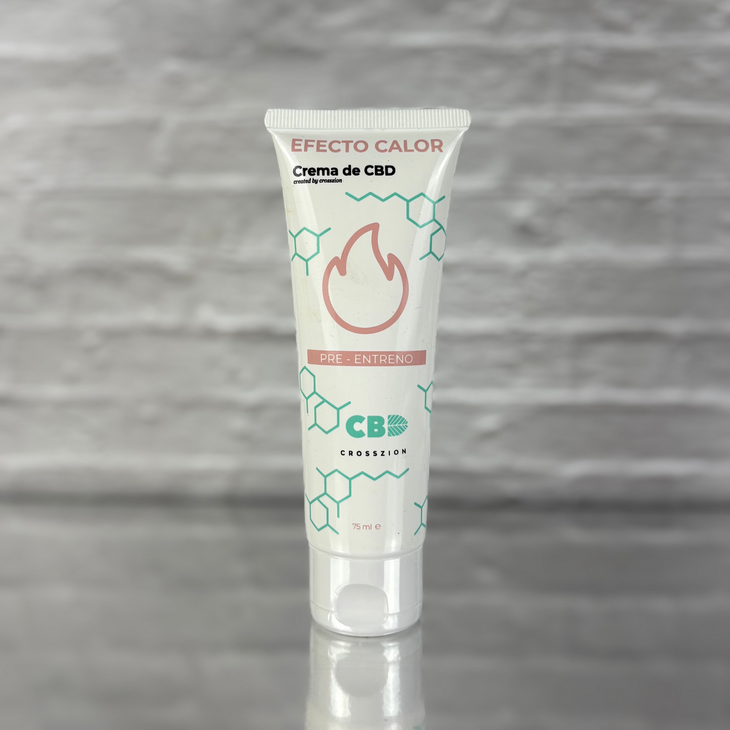 Gel efecto calor con CBD – activador muscular natural (75 ml)