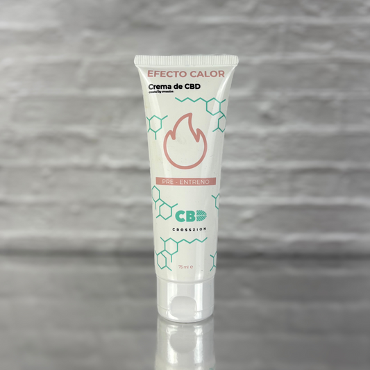 Gel efecto calor con CBD – activador muscular natural (75 ml)