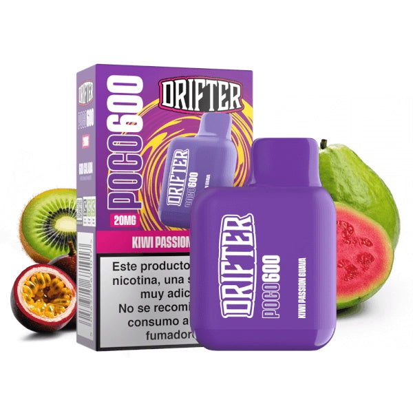 Drifter Disposable Poco 600 Kiwi Passionfruit Guava 20mg