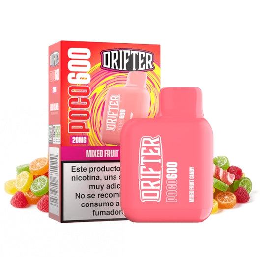 Drifter Disposable Poco 600 Mixed Fruit Candy 20mg