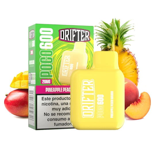 Drifter Disposable Poco 600 Pineapple Peach Mango 20mg