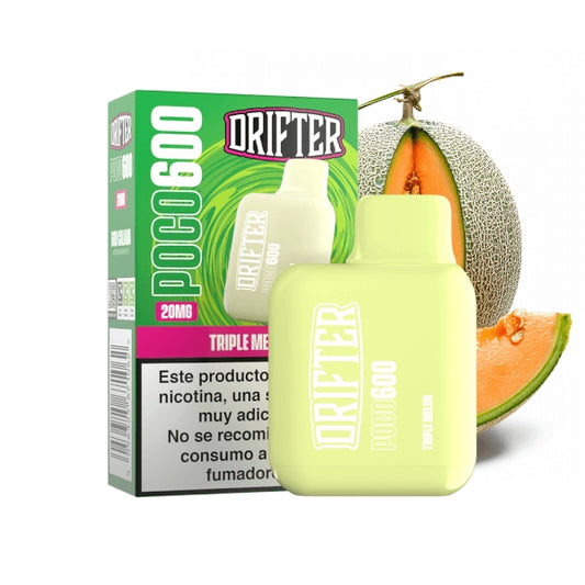 Drifter Disposable Poco 600 Triple Melon 20mg
