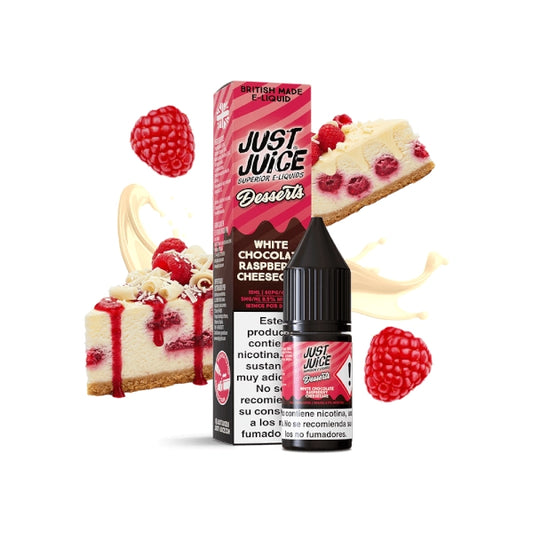 Just Juice Desserts Salts White Chocolate Raspberry Cheesecake 10ml