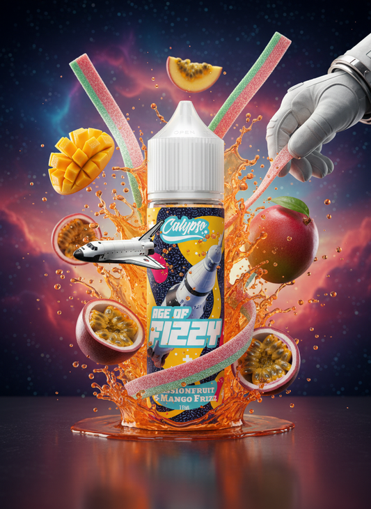 CALYPSO - AGE OF FIZZY - PASSIONFRUIT & MANGO FRIZZ