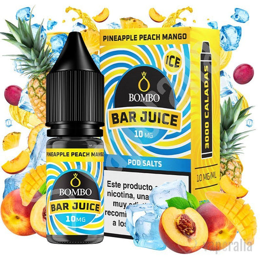 Pineapple Peach Mango Ice 10ml - Bombo Bar Juice