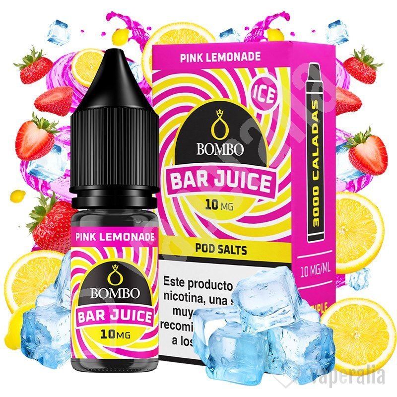 Pink Lemonade Ice 10ml - Bombo Bar Juice