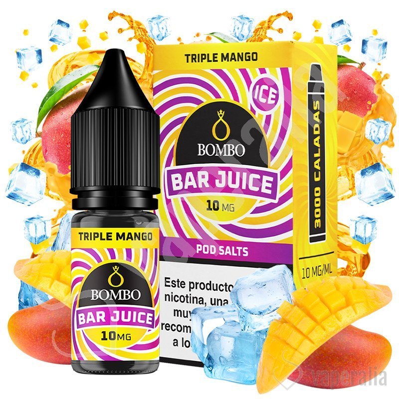 Triple Mango Ice 10ml - Bombo Bar Juice