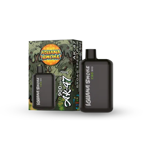 Vape de CBD – Iguana Pod Pocket AK-47 Broad Spectrum 750mg