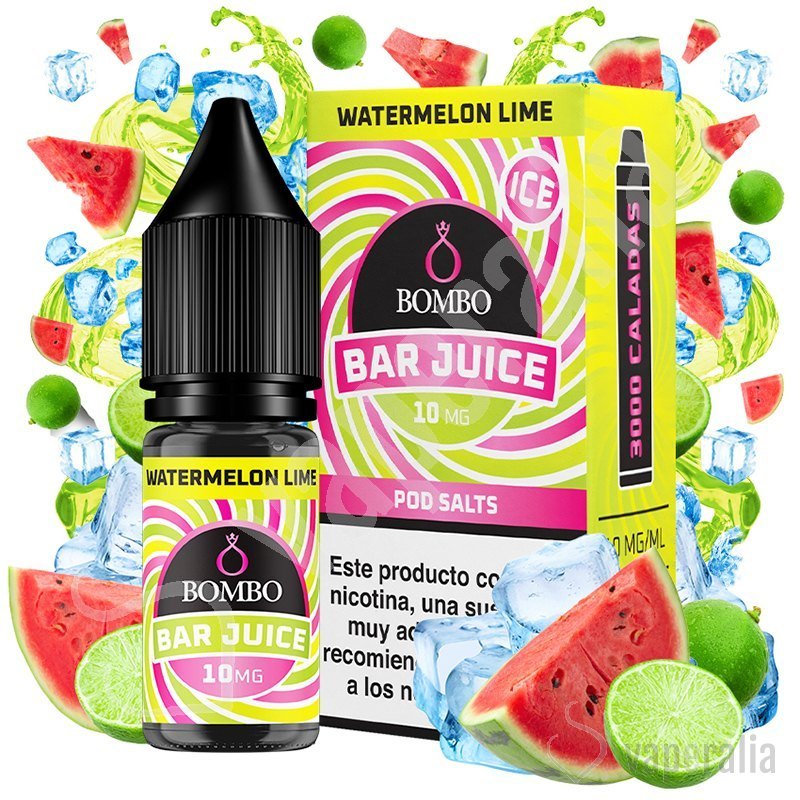 Watermelon Lime Ice 10ml - Bombo Bar Juice